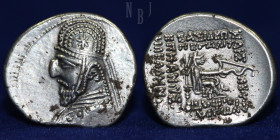 PARTHIA. Mithradates III, 87-80 BC. AR Drachm.