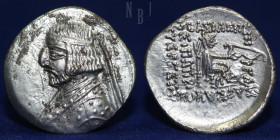 PARTHIA. Arsakes XVI, 78-61 BC. AR Drachm.