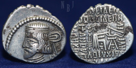 PARTHIA. Vardanes I, 38-46 AD. AR Drachm.