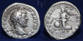 Roman, Septimius Severus Denarius. Struck 202-210 AD Rome.