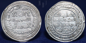 Umayyad temp. al-Walid I, silver dirham, Mint Istakhr, Date 90h.