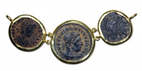 Ancient Roman AE Coins Necklace.