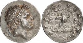 GRÈCE ANTIQUE
Royaume de Macédoine, Persée (179-168 en or J.C.). Tétradrachme argent, Pella ou Amphipolis, ca. 173-171 av. J.C.
Av. Pella ou Amphipo...