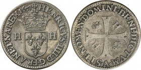 FRANCE
Henri IV (1589-1610). Douzain 1607, piéfort tranche cannelée.
Av. Ecu couronné accosté de deux H. Rv. Croix. L. 1118a. 4,45 grs. 
Rare, pres...