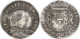 ITALIE
Ancône, Siro d’Autriche (1616-1630). 8 soldi argent.
Av. Buste habillé à droite. Rv. Ecu couronné. CNI 114/118, Mir. 191. 3,72 grs. 
Rare, p...