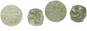 Diverse
Münzen Römisch Deutsches Reich - Habsburgische Erb- und Kronlande. Lot. 2 Stück, 1 Pfennig u. 1 Kreuzer in Ag, unbestimmt
ges. 1,49g
s