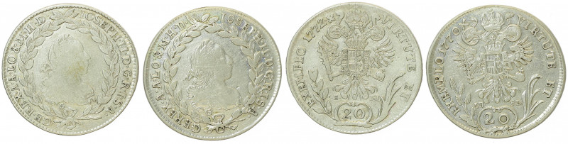 Joseph II. als Mittregent 1765 - 1780
Münzen Römisch Deutsches Reich - Habsburgi...