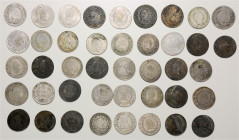 Diverse
Münzen Römisch Deutsches Reich - Habsburgische Erb- und Kronlande. Lot. 42 Stück, diverse 20 Kreuzer von Maria Theresia bis Ferdinand I.
s/ss...