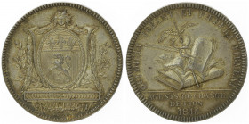 Ludwig XVIII. 1814/1815 - 1824
Frankreich. Jeton, 1816. Silber, Agents de Change de Lyon, von F. Droz, Dm 32 mm.
Lyon
10,98g
vz