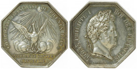 Ludwig XVIII. 1814/1815 - 1824
Frankreich. Jeton, 1819. Silber, Compagnie Fraccaise du Phenix, von E. Dubois, Dm 36,5 mm.
Paris
23,28g
Gadoury 2879.
s...