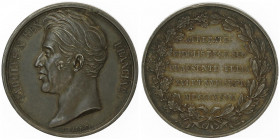 Karl X. 1824 - 1830
Frankreich. Silbermedaille, 1827. von F. Gayrard, Dm 36 mm.
18,62g
vz/stgl