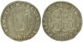 Francesco Erizzo 1631 - 1646
Italien, Verona. Scudo / 140 Soldi, o. Jahr. Venedig
31,59g
CNI 120, Paolucci 9
ss/vz