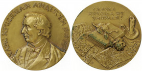 UDSSR 1917 - 1991
Russland. Bronzemedaille, 1981. vergoldet, Dm 60 mm
Moskau
123,54g
min. Korrodiert
vz/stgl