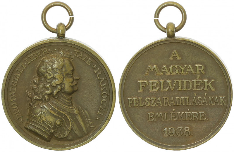 Rakoczi Ferenc 1704 - 1711
Ungarn. Bronzemedaille, 1938. auf Rakoczi Ferenc 1704...
