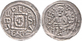 Boleslaw IV. 1146 - 1173
Polen. Denar, o. Jahr. Krakau
0,47g
Kop. 55
ss