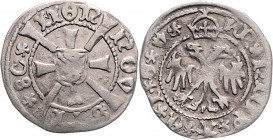 Friedrich V. (III.) 1424 - 1493
Kreuzer, 1480. Graz
0,82g
CNA Fb23 var.
ss