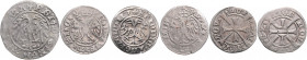 Friedrich V. (III.) 1424 - 1493
Lot. 6 Stück, Kreuzer (14)82 Wien + Grosschl 1471 Wr. Neustadt, dazu 1/2 Groschen 1742 Graz, Kreuzer 1484 Graz.
ges. 6...