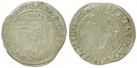 Ferdinand I. 1521 - 1564
Kleingroschen, 1562 KB. Kremnitz
2,41g
Huszar 925
f.ss
