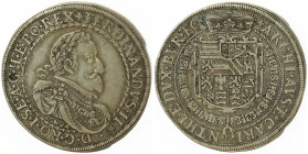 Ferdinand II. 1619 - 1637
Taler, 1624. St. Veit
28,79g
Her. 467a
ss+