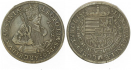Erzherzog Leopold V. 1619 - 1632
1/2 Taler, 1632. Hall
14,17g
MzA. Seite 129
f.vz