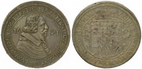Erzherzog Leopold V. 1619 - 1632
Taler, 1621. Hall
28,92g
Dav 3330, KM 264.1.
vz