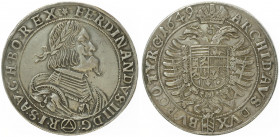 Ferdinand III. 1637 - 1657
Taler, 1649. Wien
29,19g
Her. 384
ss/vz