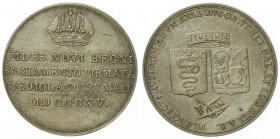 Franz II. 1792 - 1806
Ag - Jeton, 1815. auf die Huldigung in Mailand, Dm 23 mm.
Mailand
4,00g
Fr. V. 3. b.
stgl