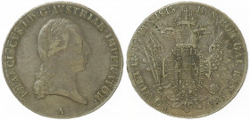 Franz II. 1792 - 1806
Taler, 1815 A. Wien
28,00g
Fr. 137
ss/ss+