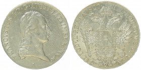 Franz II. 1792 - 1806
Taler, 1820 A. Wien
27,97g
Fr. 150
vz/stgl