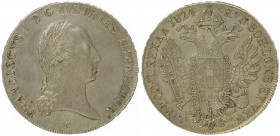 Franz II. 1792 - 1806
Taler, 1824 C. Prag
28,14g
Fr. 177
f.stgl