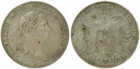 Franz II. 1792 - 1806
Taler, 1833 A. Wien
28,14g
Fr. 200
ss/ss+