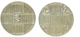 Ag-Kalendermedaille, 1935
1. Republik 1918 - 1933 - 1938. Wien. 25,91g
Strothotte 1935-9.
stgl