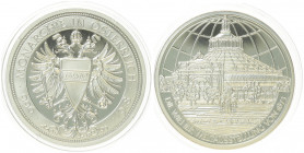 Silbermedaille, ohne Jahr
2. Republik 1945 - heute. die Wiener Weltausstellung von 1873, Ag 0,333, Dm 41 mm.. Wien
19,93g
PP