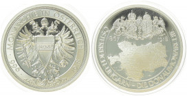 Silbermedaille, ohne Jahr
2. Republik 1945 - heute. Österreich - Ungarn die Donaumonarchie, Ag 0,333, Dm 41 mm.. Wien
19,92g
PP