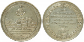 Salzburg unter österreichischer Regierung 1816 - 1938
Erzbistum Salzburg. Silbermedaille, 1882. auf das 1300 jährige Stiftsjubiläum, von Drentwett, Ø ...