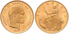 Christian IX. 1863 - 1906
Dänemark. 20 Kronen, 1890. Kopenhagen
9,00g
Friedberg 295
stgl