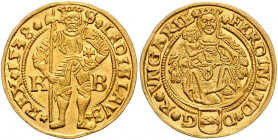 Ferdinand I. 1521 - 1564
Dukat, 1538. KB, Kremnitz
3,56g
MzA. Seite 21
stgl