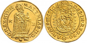 Matthias II. 1612 - 1619
Dukat, 1610. KB, Kremnitz
3,47
MzA. Seite 96
f.stgl