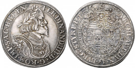 Ferdinand III. 1637 - 1657
Taler, 1651. Graz
28,42g
Her. 404a
vz