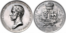 Franz I. 1806 - 1835
Silbermedaille, 1815. auf die Huldigung in Mailand, Ø 42,5 mm, von Vassallo
Mailand
34,56g
Montenuovo 1412, Fr. V. 1. b, Novák XV...
