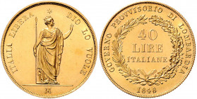 Ferdinand I. 1835 - 1848
40 Lire, 1848. M, Mailand
12,93g
Fr. 1088
stgl