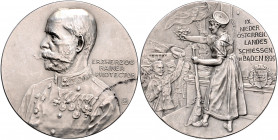 Franz Joseph I. 1848 - 1916
Schützenmedaille, 1899. im Gewicht von 5 Kronen, Ø 37 mm
Wien
23,96g
ANK XVI.
stgl