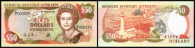 Bermuda. P-38 50 Dollars 20.02.1989. I