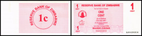 Zimbabwe. Lot 28 Stück: P-33 1 Cent 01.08.2006, P-34 5 Cents 01.08.2006, P-35 10 Cents 01.08.2006, P-36 50 Cents 01.08.2006, P-37 1 Dollar 01.08.2006,...