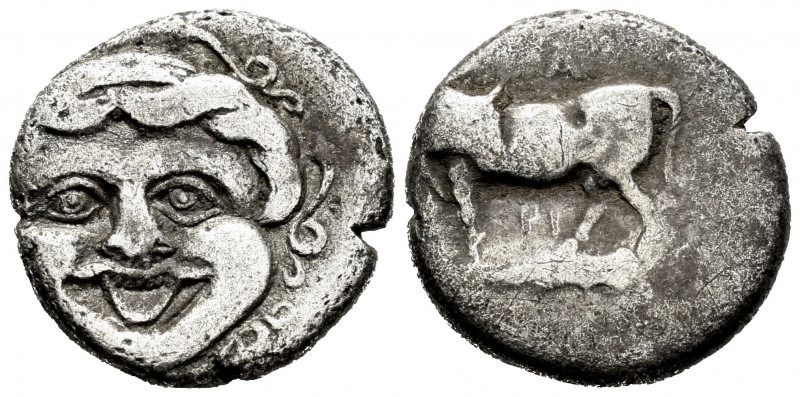 Mysia. Parion. Hemidrachm. Century IV BC. (Bmc-14/16). (Sng France-1356/57). Anv...