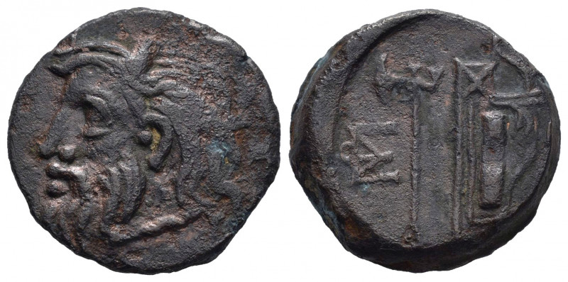 Skythia. Olbia. AE 21. 310-280 BC. (Hgc-3.2, 1887). (SNG BM Black Sea-516). Anv....