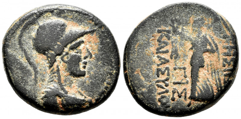 Seleucis and Pieria. Apameia. AE 21. SE 293 = 20/19 BC. (DCA-413). (CNG-e214). A...