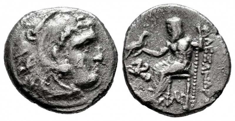 Kingdom of Macedon. Alexander III, "The Great". Drachm. 336-323 BC. (Müller-612)...