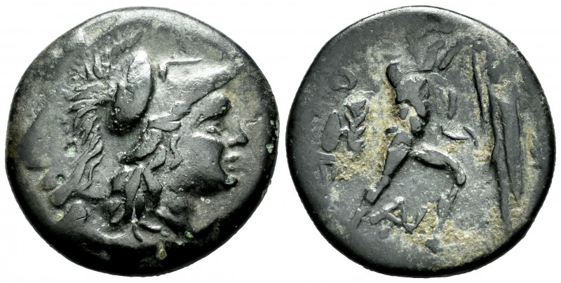 Kingdom of Macedon. Antigonos II Gonatas. AE 18. 277-239 BC. Uncertain mint. (Sn...
