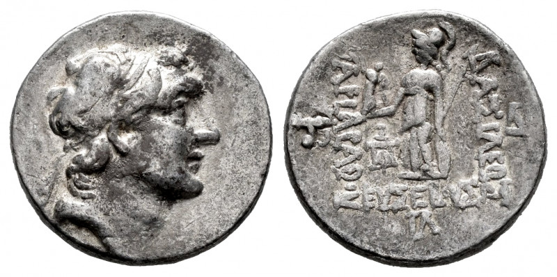 Cappadocian Kingdom. Ariarathes IV Eusebes. Drachm. RY 33 = 131/0 BC. Eusebia-Ma...
